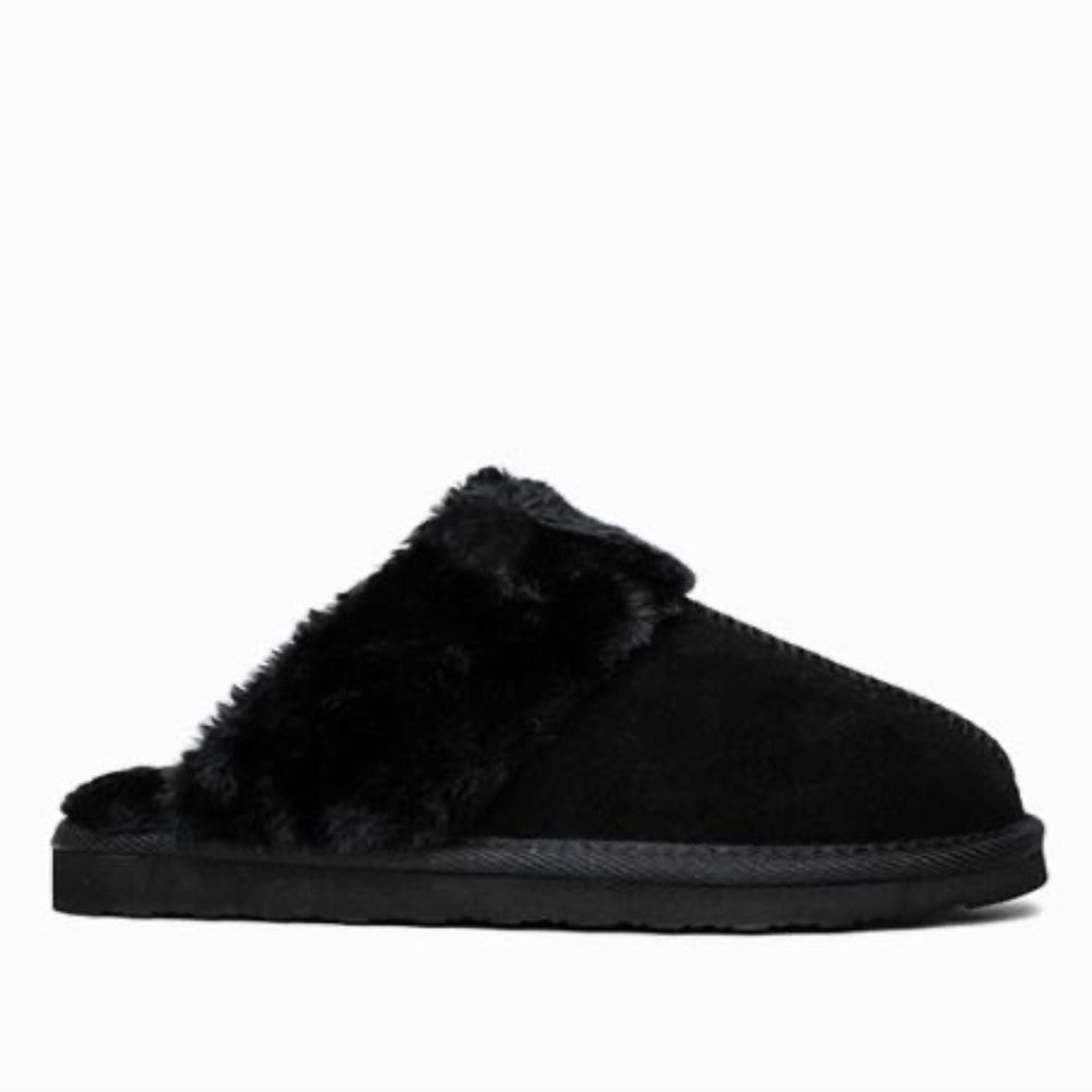 NEW MINNETONKA Women's Chesney Slipper in Black Size 9 - Picture 2 of 6